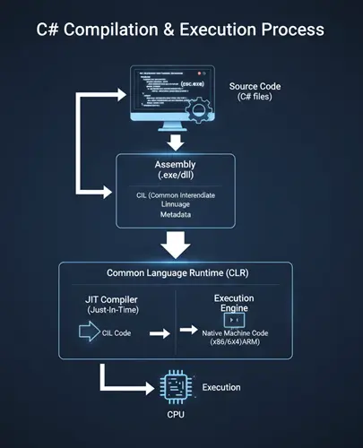 Процес компіляції в C#
